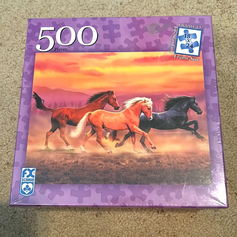 F.X. Schmid Horses Puzzle